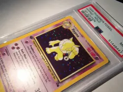 x1 1999 Pokemon Fossil 1st Edition Hypno Holo #8 PSA 9 Mint TexasNerdGames - Image 3