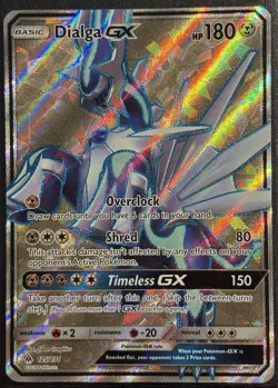 Dialga GX 125/131 - Forbidden Light Holo Full Art Ultra Rare Pokemon TCG - M/LP - Image 1
