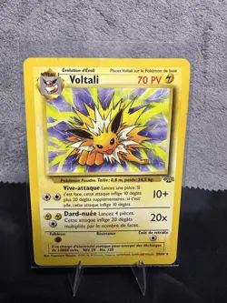 Pokemon TCG Voltali Jolteon French Jungle Rare 20/64 HP - Image 1