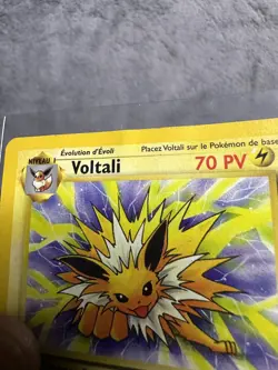 Pokemon TCG Voltali Jolteon French Jungle Rare 20/64 HP - Image 4