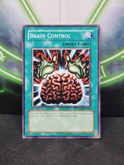Yugioh Brain Control SDDE-EN027 Common 1st Edition NM - Image 1