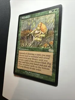 Abundance Urza's Saga Regular 1998 Magic: The Gathering Card LP - Image 5