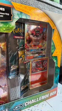 Pokemon TCG Sun & Moon GX Challenge Box Incineroar Card Holo (Factory Sealed)!!! - Image 2