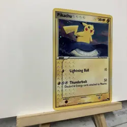 Pikachu 2007 POP Series 5 Holo 12/17 Inverted Back Error Pokemon Card - Image 4