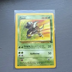 Pinsir - 25/64 - Pokemon Jungle Unlimited Rare Card WOTC LP+/NM - Image 1