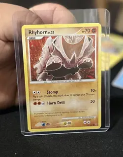 2009 Pokemon TCG Card 2009 Supreme Victors - Rhyhorn 122/147 - Image 1