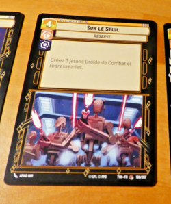 STAR WARS UNLIMITED CARD GAME TCG CARTE 172/257 TWI FR MINT - Image 1