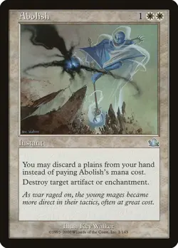Abolish Prophecy PLD White Uncommon MAGIC THE GATHERING MTG CARD ABUGames - Image 1