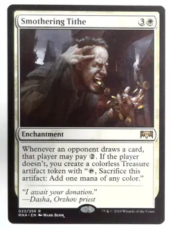 Smothering Tithe LP Ravnica Allegiance 022/259 Magic: the Gathering MTG Regular - Image 1