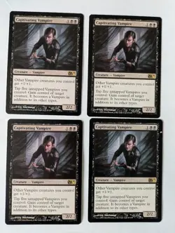 4 Captivating Vampire M11 MTG NM Free shipping with tracking - Image 1