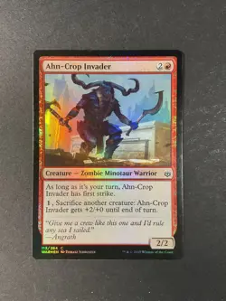 Ahn-Crop Invader - Foil - War of the Spark - Magic the Gathering - MTG - Image 1