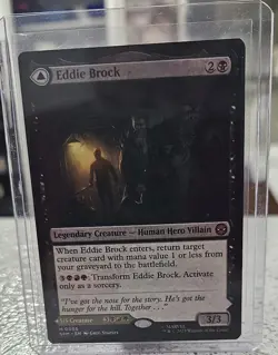 Eddie Brock Venom, Lethal Protector - 55 - SPM - NM - MTG Magic the Gathering - Image 1