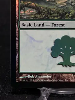 Forest #306 FOIL Champions of Kamigawa ~LP~ Magic the Gathering MTG - Image 5