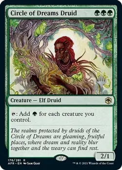 [1x] Circle of Dreams Druid - Promo Pack Near Mint, English Promo MTG Magic - Image 1