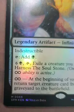 MTG Marvel's Spider-Man The Soul Stone Foil NM - Image 5