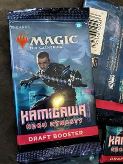 MTG Magic the Gathering Kamigawa Neon Dynasty X 8 Lot Sealed Draft Boosters - Image 2