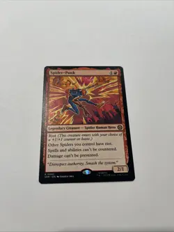 Spider-Punk Marvel's Spider-Man Regular MTG IN HAND SHIPS TODAY - Image 1