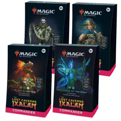 Set of 4 (1 of each) Commander Decks Lost Caverns of Ixalan LCI MTG - Image 1