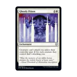 WOTC MtG Commander 2019 Ghostly Prison (U) NM - Image 1