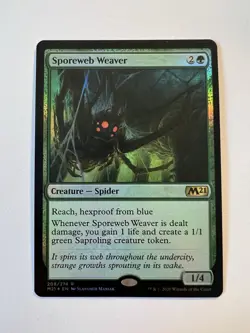 Sporeweb Weaver - FOIL - MTG Core Set 2021 - NM - Image 1