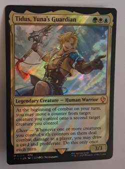 Tidus, Yuna's Guardian Surge FOIL NM FINAL FANTASY Magic the Gathering MTG - Image 1