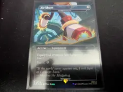 MTG Magic the Gathering FOIL Swiftfoot Boots / Air Shoes Borderless SLD! - Image 1