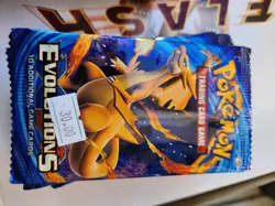 Pokemon XY Evolutions Booster Pack Sealed Charizard 820650801556 - Image 1