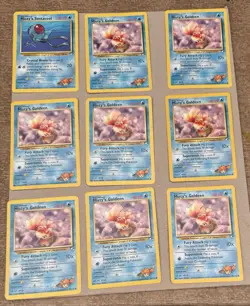 Lot of 258 Gym Heroes - Non holo Set Common Uncommon Lot - Pokemon - Image 2