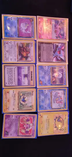 tons of old pokemon cards all in excellent condition. read discription. - Image 3
