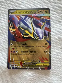 Mega Latias ex # 100/132 - Mega Evolutions Pokemon TCG NM (ready to ship) - Image 1