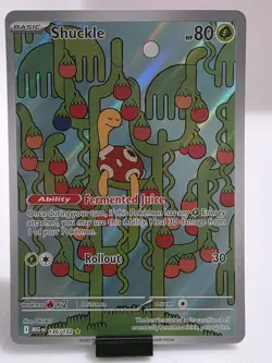 Pokemon TCG Shuckle Illustration Rare 136/132 Mega Evolution IR NM English - Image 1