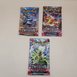 X3 Obsidian Flames Booster Pack - Brand New Sealed - Pokemon booster packs - Image 1