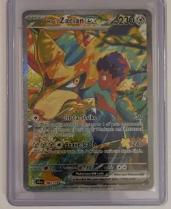 Hop's Zacian ex SIR #186 Pokemon TCG Sv09: Journey Together NEAR MINT - Image 1