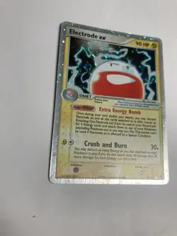 Pokemon Electrode ex 107/112 EX FireRed & LeafGreen Holo LP - Image 2