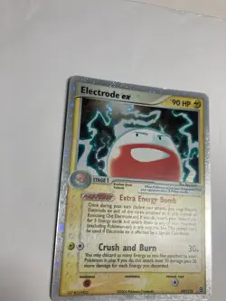 Pokemon Electrode ex 107/112 EX FireRed & LeafGreen Holo LP - Image 3