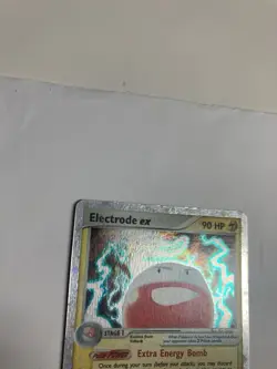 Pokemon Electrode ex 107/112 EX FireRed & LeafGreen Holo LP - Image 4