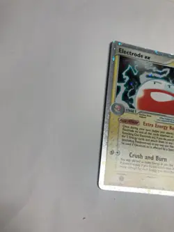 Pokemon Electrode ex 107/112 EX FireRed & LeafGreen Holo LP - Image 5