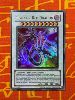 YUGIOH MAJESTIC RED DRAGON ULTRA RARE EXCELLENT ABPF-EN040 - Image 1