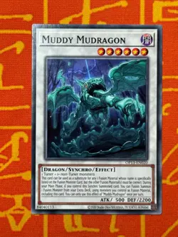 YUGIOH MUDDY MUDRAGON RARE/COMMON NEAR MINT DANE-EN081/OP13-EN020 - Image 1