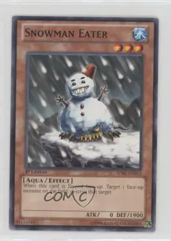 Snowman Eater 1st Ed. YuGiOh Realm of the Sea Emperor Structure Deck #SDRE-EN016 - Image 1