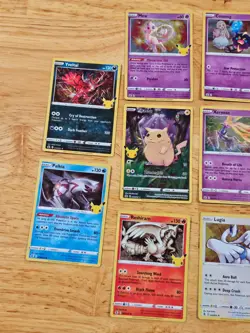 17x Pokemon Celebrations 25th Holo Rare Stamped Cards Pokemon TCG M9282 - Image 2