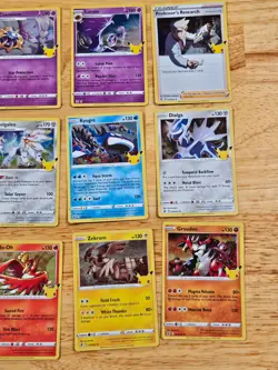 17x Pokemon Celebrations 25th Holo Rare Stamped Cards Pokemon TCG M9282 - Image 4