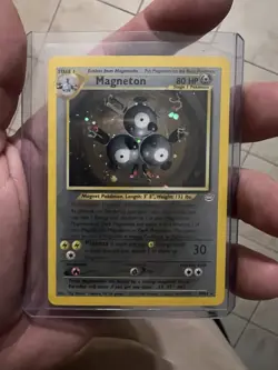 Pokemon TCG Magneton 10/64 Holo Unlimited Card Neo Revelation - Image 1