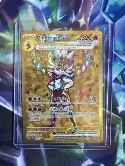 Cinderace EX 163 SvP: Scarlet & Violet UPC Hyper Rare Promo Cards Holo M/NM - Image 1