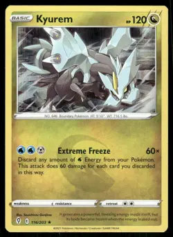 Prize Pack Series Cards #116/203 Kyurem - Image 1