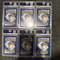 Lot Of 6 PSA9 Mystery Pokemon Cards - Image 1