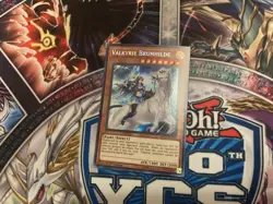 Valkyrie Brunhilde SHVA-EN004 1st Secret Rare NM Yugioh Card - Image 1