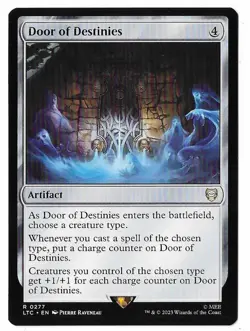 MTG Door of Destinies Lord of the Rings Commander (LTC) Rare Card #0277 Unplayed - Image 1