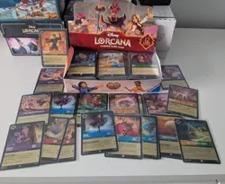 Lorcana Bulk Job Lot Commons & Uncommons with Foils REIGN OF JAFAR 270+ Cards - Image 1
