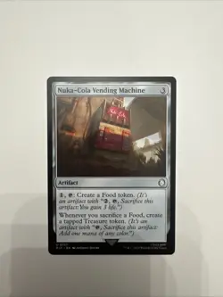 Nuka-Cola Vending Machine Universes Beyond: Fallout Mtg Magic The Gathering Card - Image 1